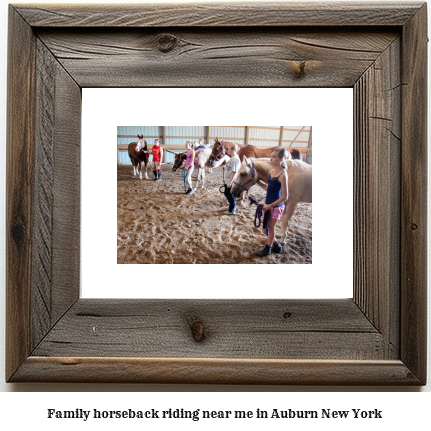 family horseback riding near me in Auburn, New York